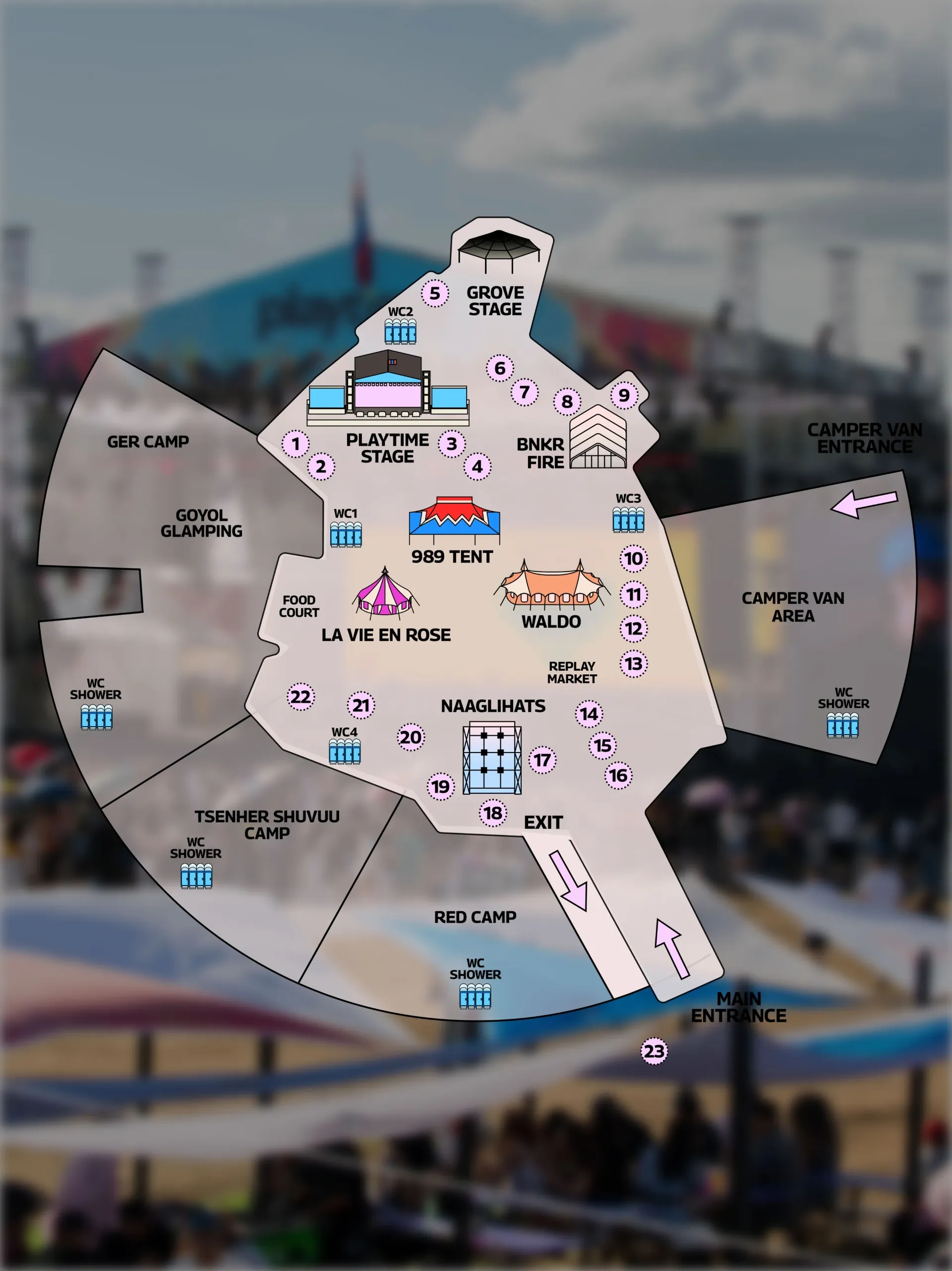 View the map
